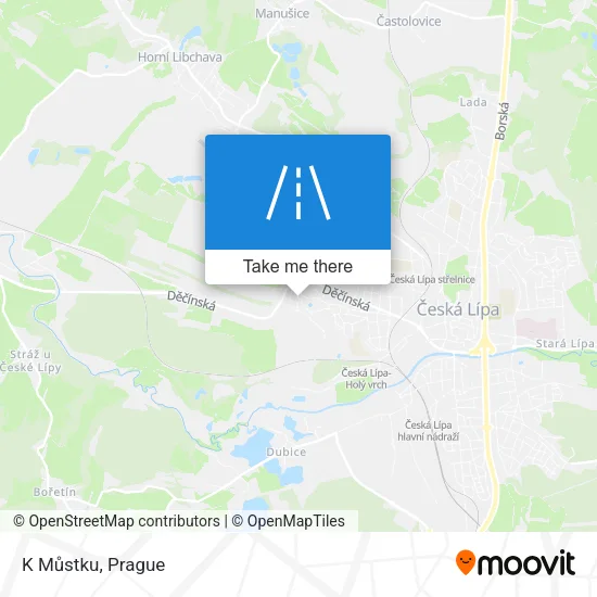 Карта K Můstku