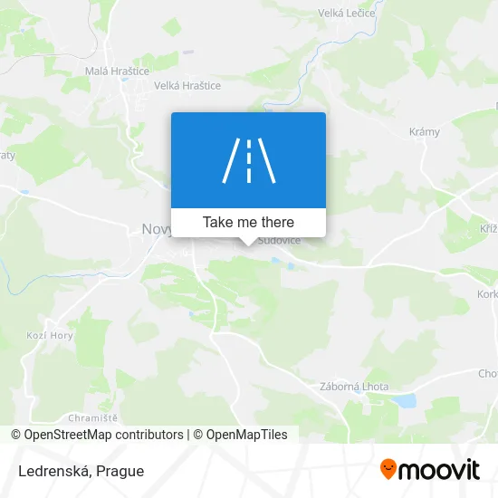 Карта Ledrenská