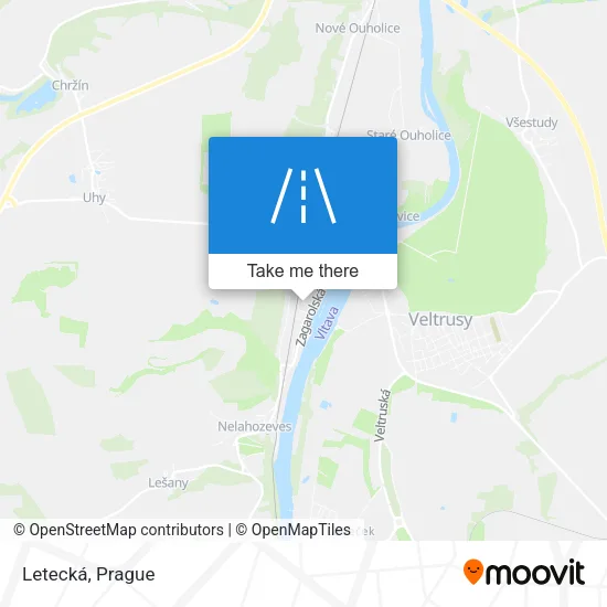 Карта Letecká