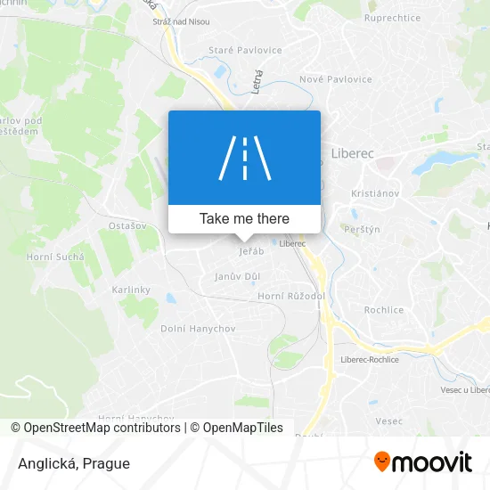 Карта Anglická