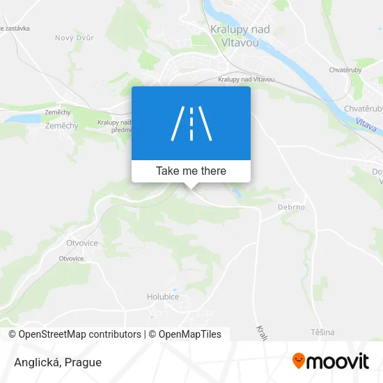 Карта Anglická