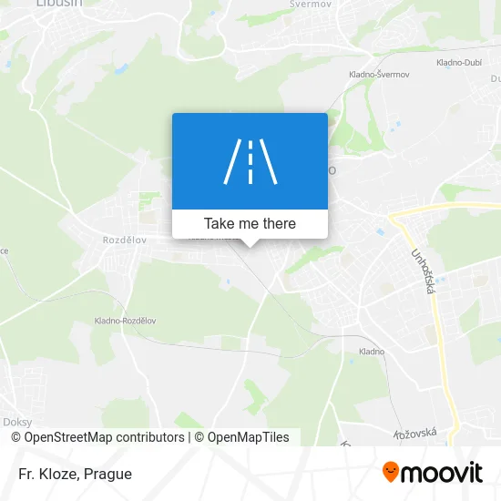 Карта Fr. Kloze