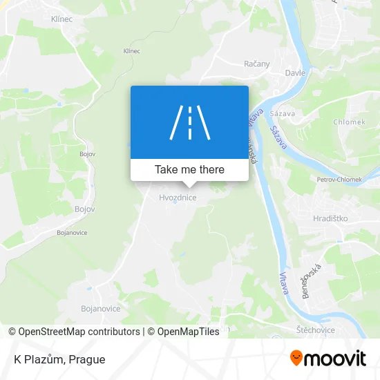 Карта K Plazům