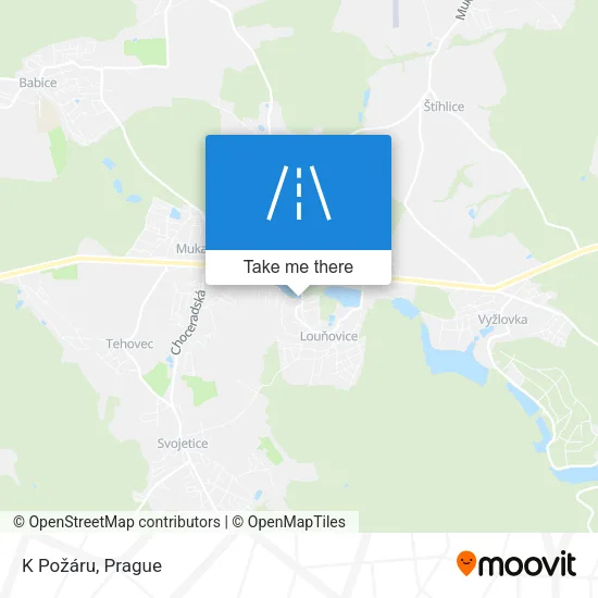 Карта K Požáru