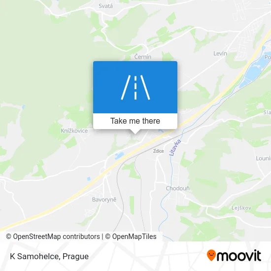 Карта K Samohelce