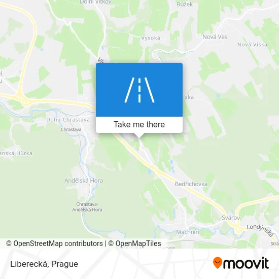 Карта Liberecká