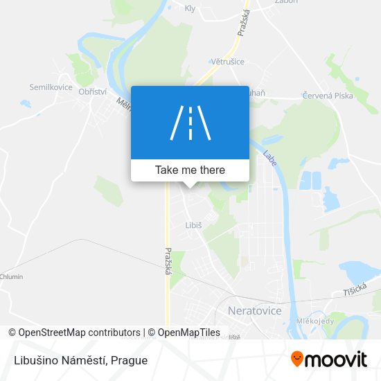 Libušino Náměstí map
