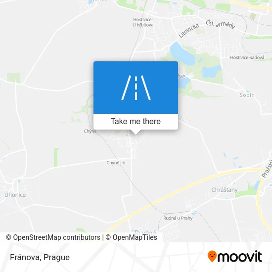 Карта Fránova