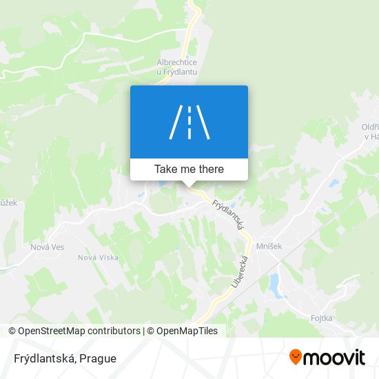 Frýdlantská map