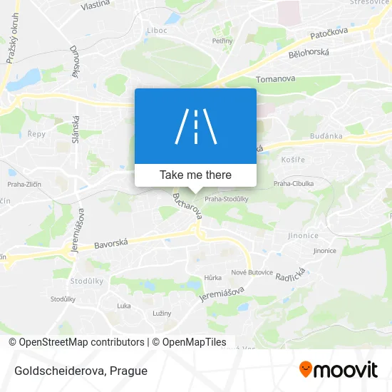 Карта Goldscheiderova