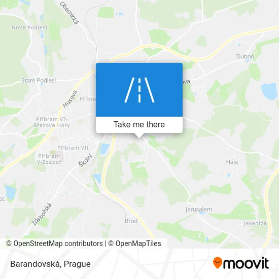 Карта Barandovská