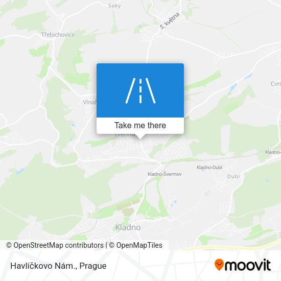 Havlíčkovo Nám. map