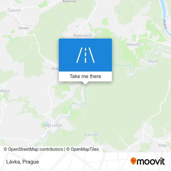 Карта Lávka