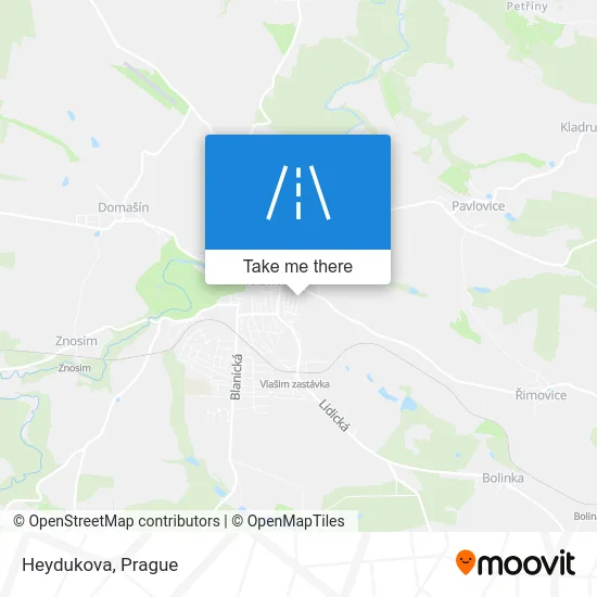 Карта Heydukova