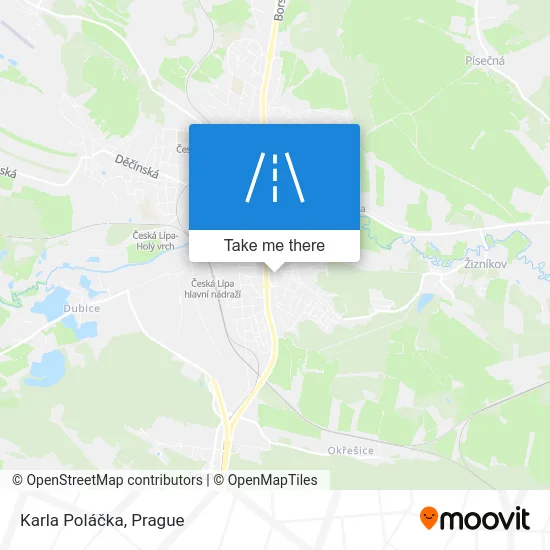 Карта Karla Poláčka