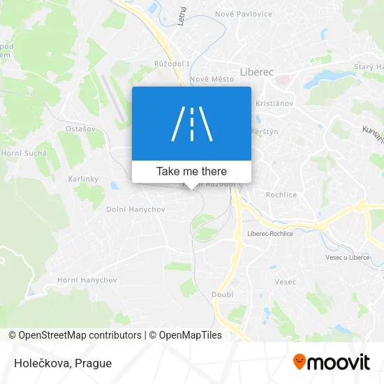 Карта Holečkova