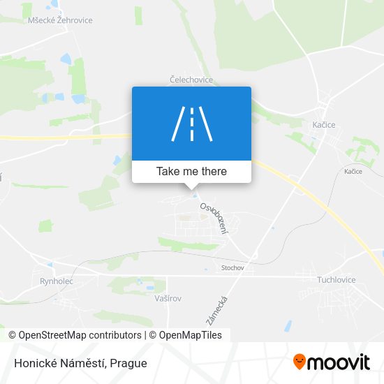 Honické Náměstí map