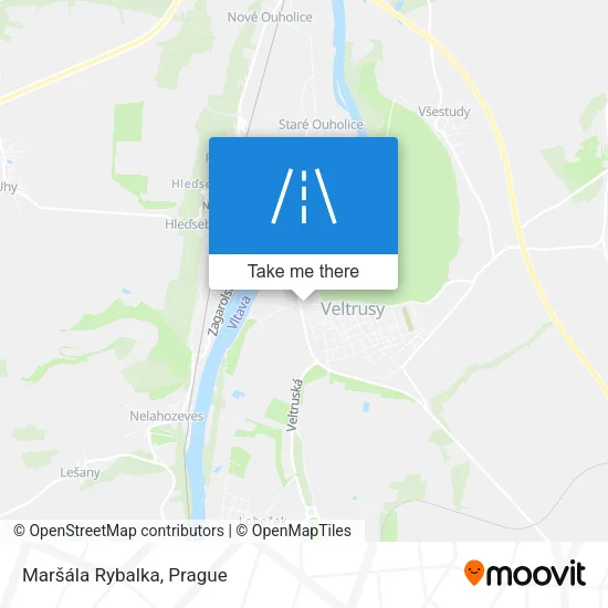 Карта Maršála Rybalka