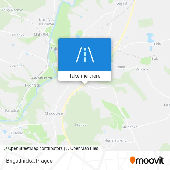 Карта Brigádnická