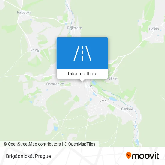 Карта Brigádnická