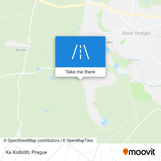 Карта Ke Kolbišti