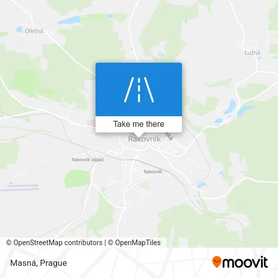 Карта Masná