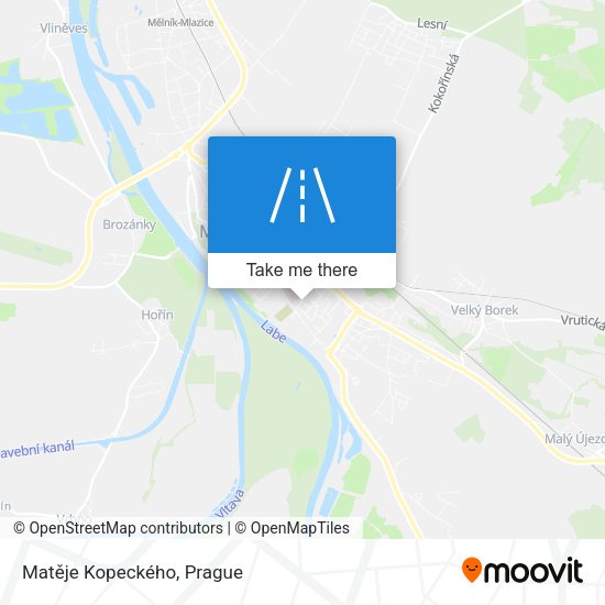 Matěje Kopeckého map
