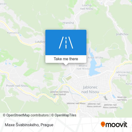 Maxe Švabinského map