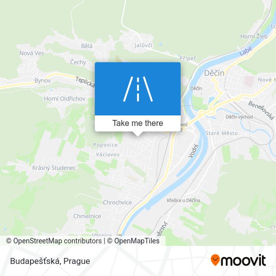Budapešťská map
