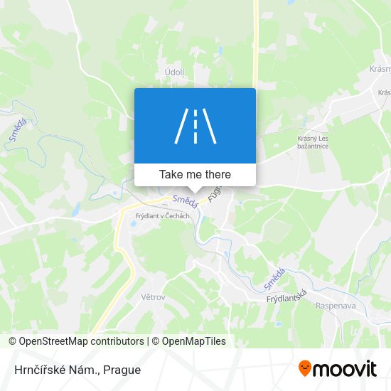 Hrnčířské Nám. map