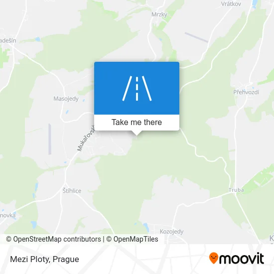 Карта Mezi Ploty