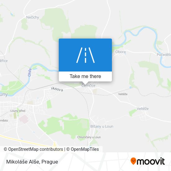 Mikoláše Alše map
