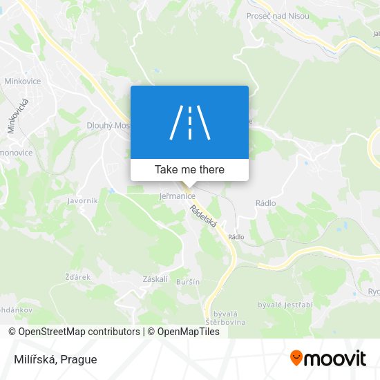 Milířská map