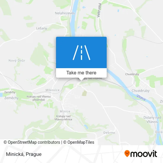 Карта Minická