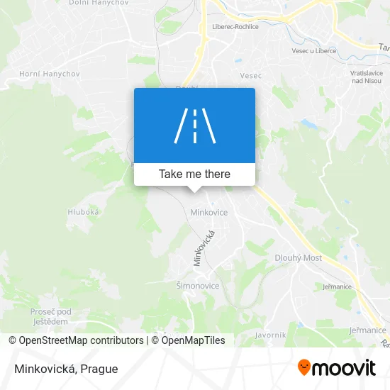 Карта Minkovická