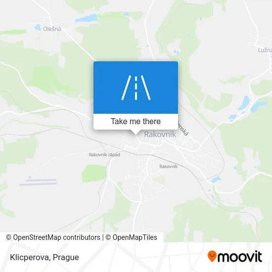 Карта Klicperova