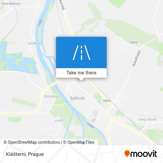 Klášterní map