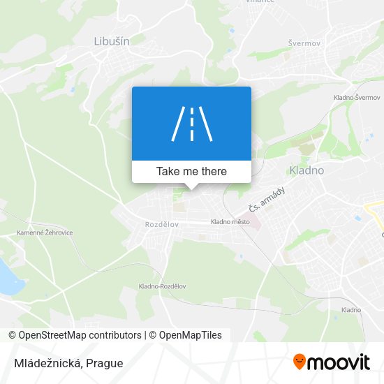 Mládežnická map