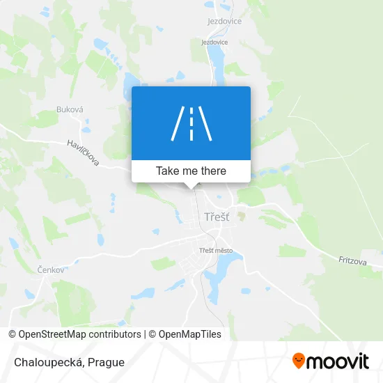 Карта Chaloupecká