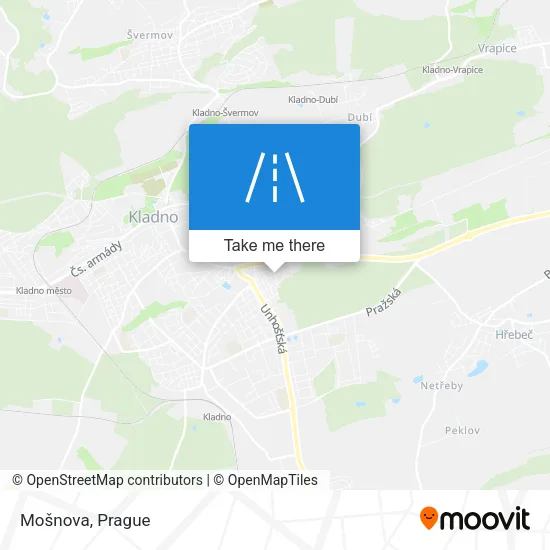 Карта Mošnova