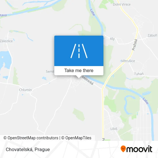 Карта Chovatelská