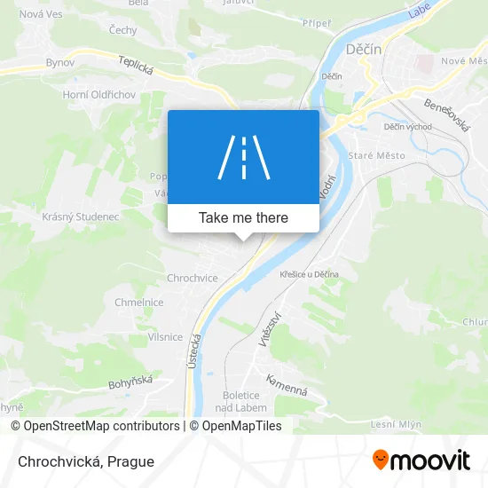Карта Chrochvická