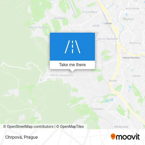 Карта Chrpová