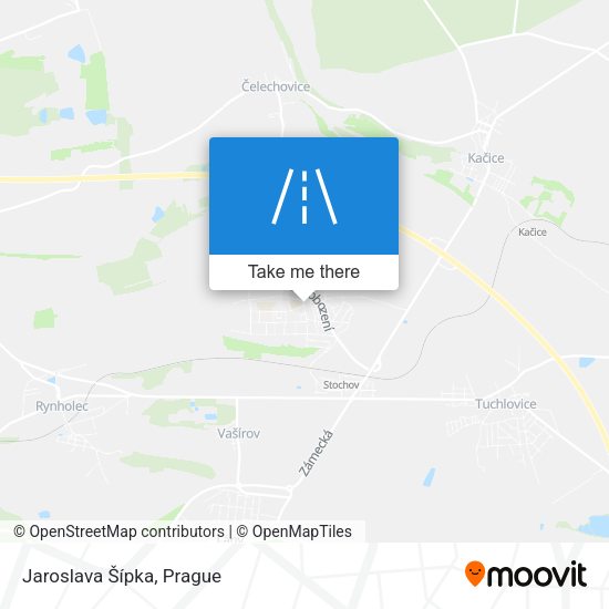 Jaroslava Šípka map