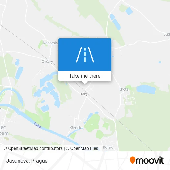 Карта Jasanová