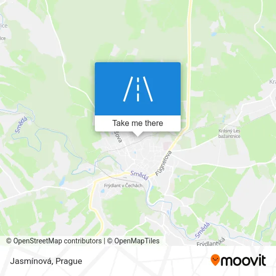 Карта Jasmínová