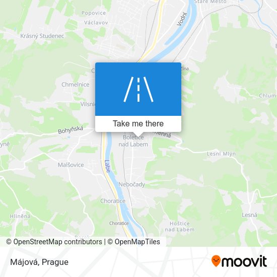 Карта Májová