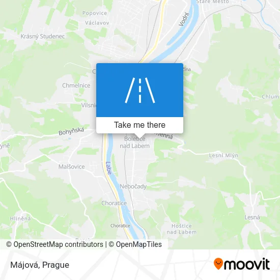 Карта Májová