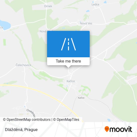 Dlážděná map