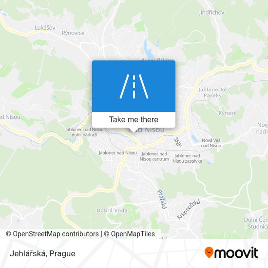Jehlářská map